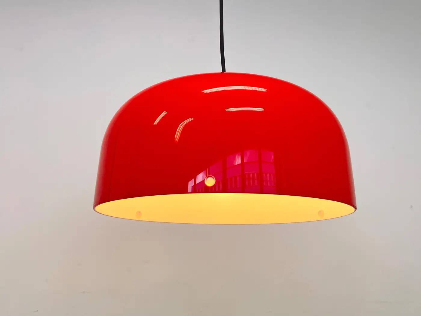 Pendentif en plastique de design du milieu du siècle par Meblo, Harvey Guzzini, Italie, années 1970.