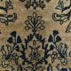 Classic Pattern Navy Blue Persian Rug, 311x402Cm
