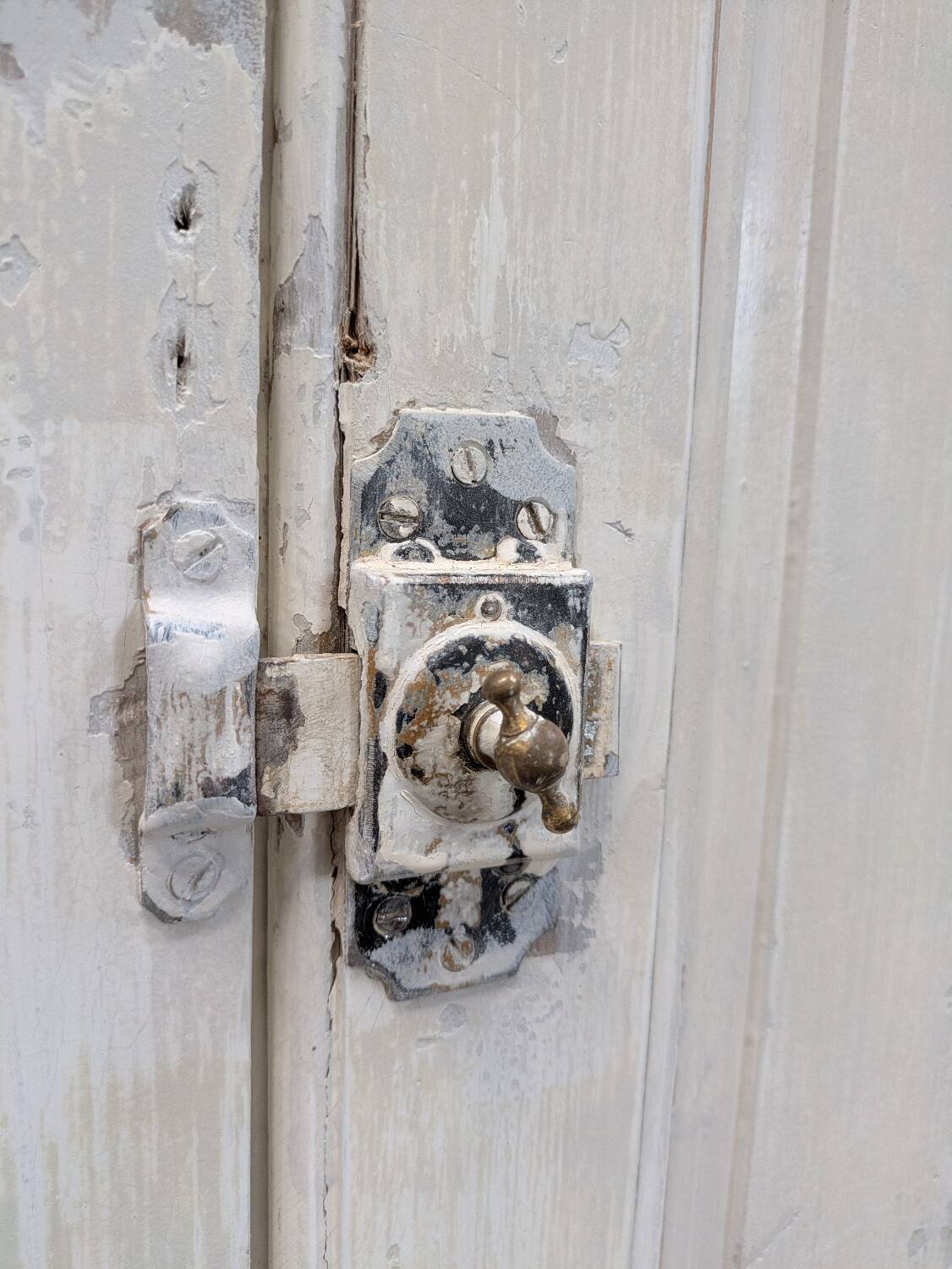 Large patinated buffet