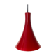Red and opalin glass suspension.
