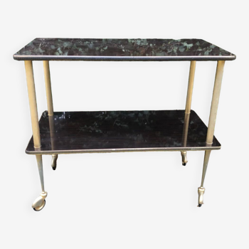 Vintage side table serving