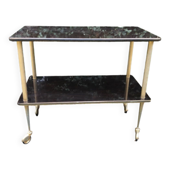 Vintage side table serving