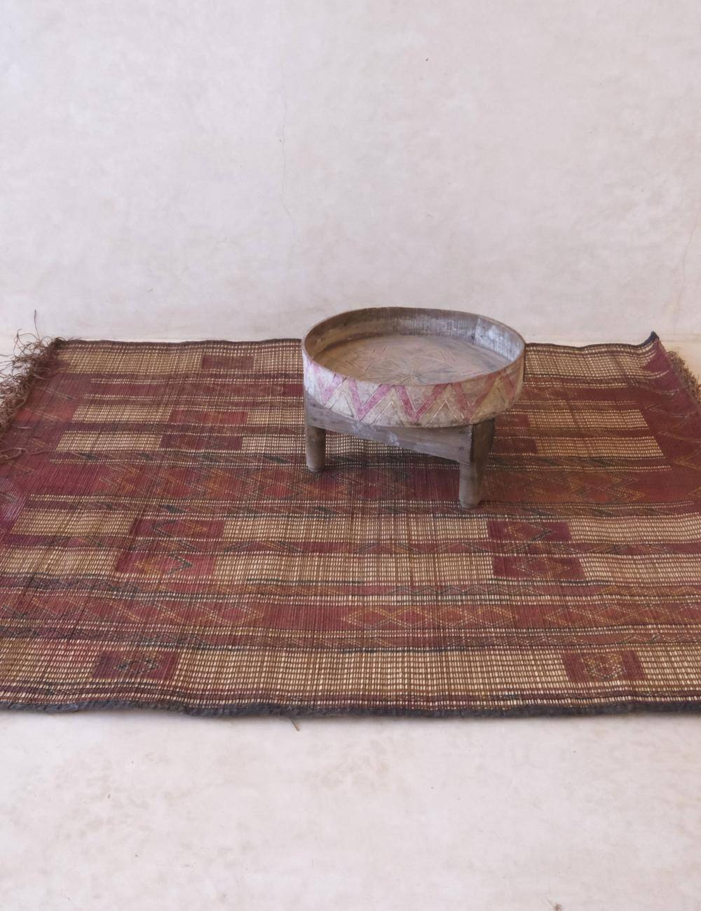 Mauritanian Tuareg mat - 140 x 159 cm