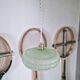 Suspension vintage verre de Clichy