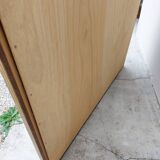 Mirror mirror mirror golden wood bistro style -1m68x1m15