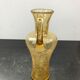 Former Carafe Glass Blown Yellow Cracked - Anse Decoration Vintage Kitchen
