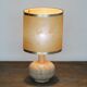1970s travertine lamp