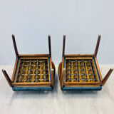 Deux fauteuils modèles Casala