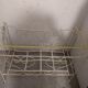 Vintage metal baby bed
