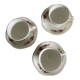 Set of 3 old cups earthenware Gien model Champs
