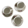 Set of 3 old cups earthenware Gien model Champs