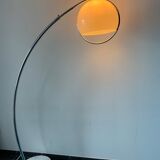 Harvey Guzzini adjustable arc lamp 1960