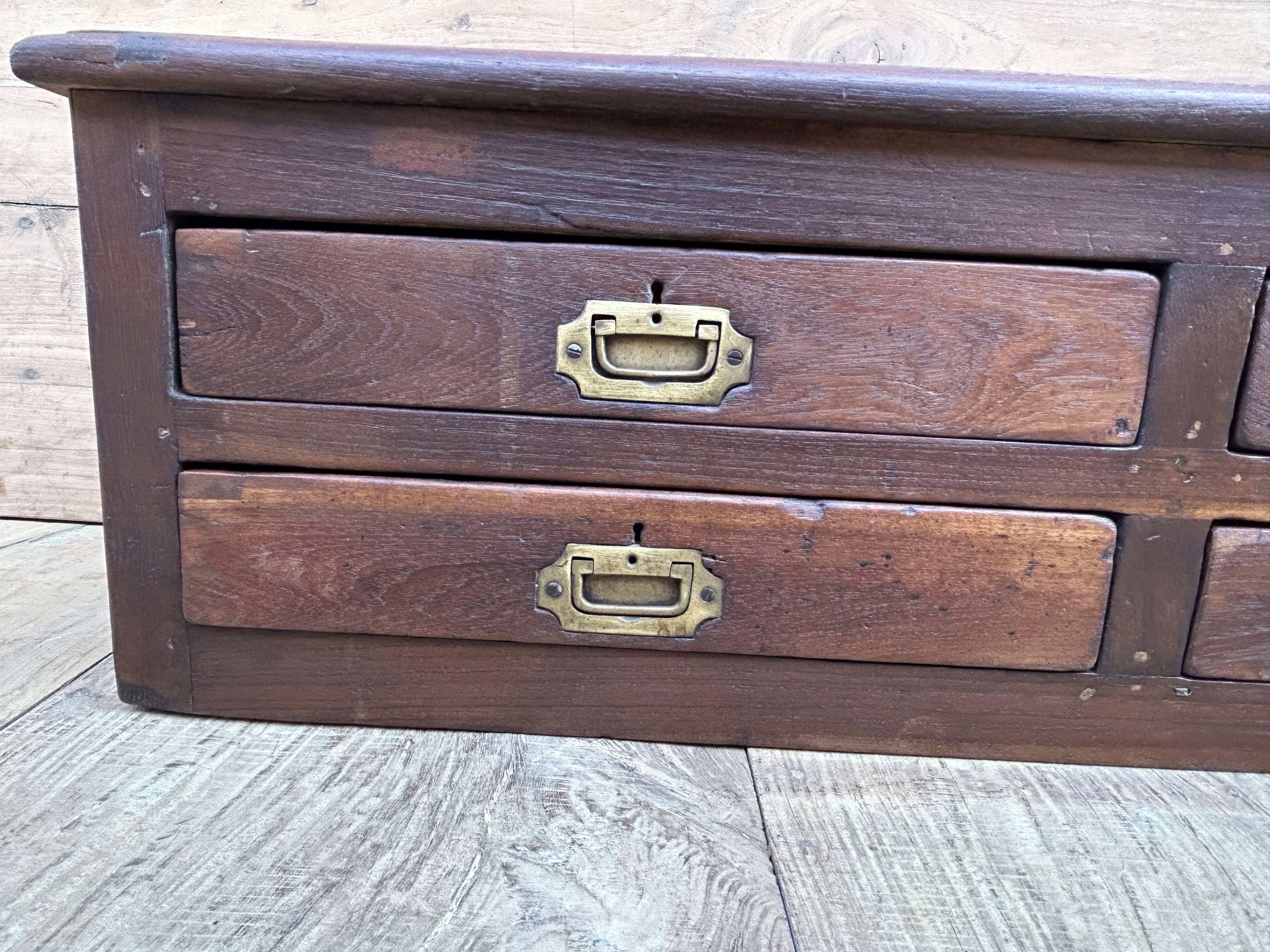 Burmese teak workshop furniture