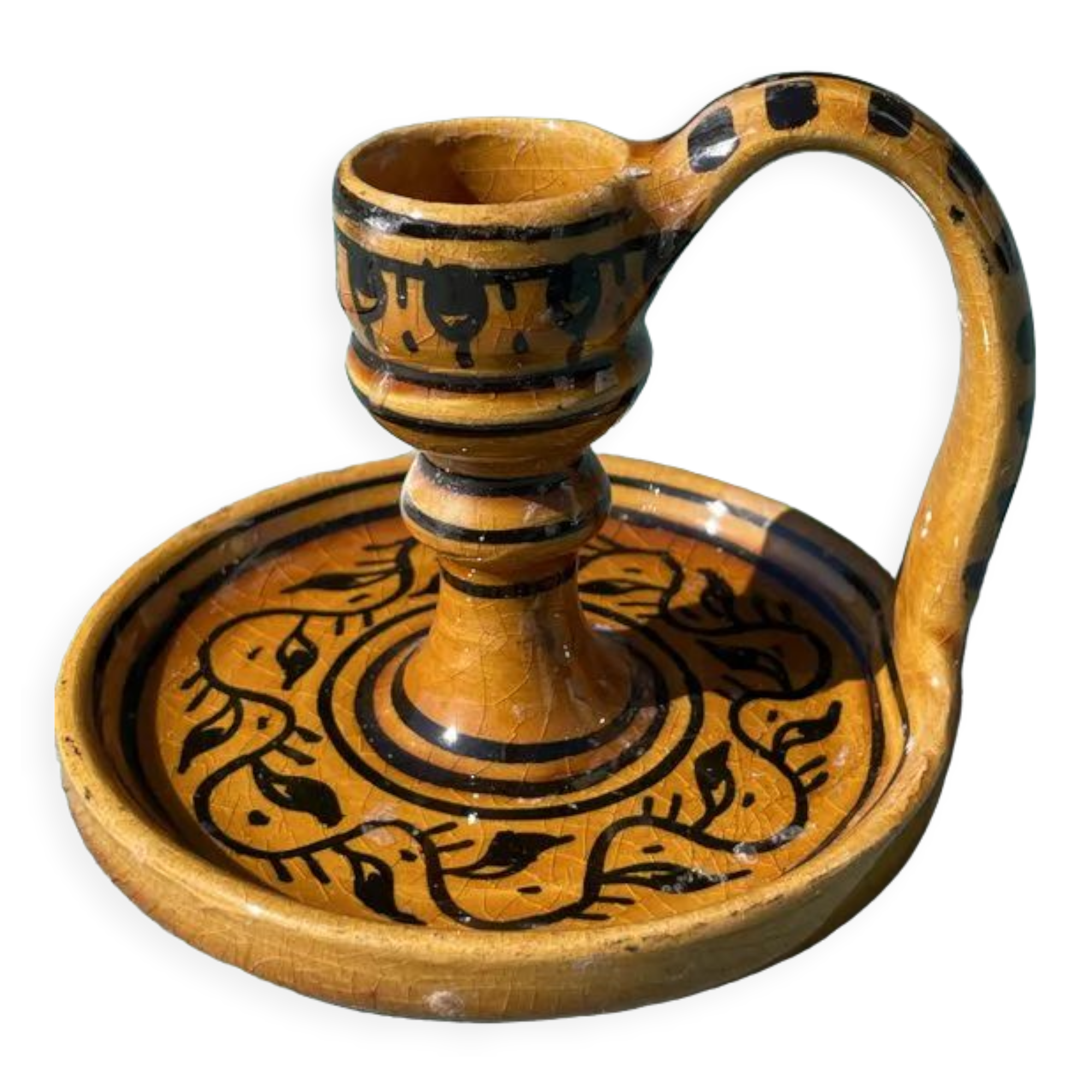 Old candle holder