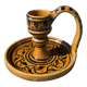 Old candle holder
