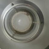 Danish suspension light JEKA in chrome metal, design Denmark 1970.