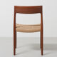 6 chaises à manger en teck par Niels Otto Møller