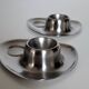 Vintage stainless steel egg cup