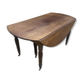 Dining table with ears from around 1850