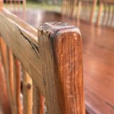 Mahogany set (ipe) composed of a table, 14 chairs and 2 armchairs - work from the 70s