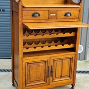 Buffet bar and wine cellar