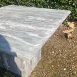 70s marble coffee table