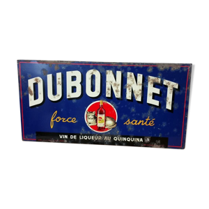 Tôle publicitaire Dubonnet