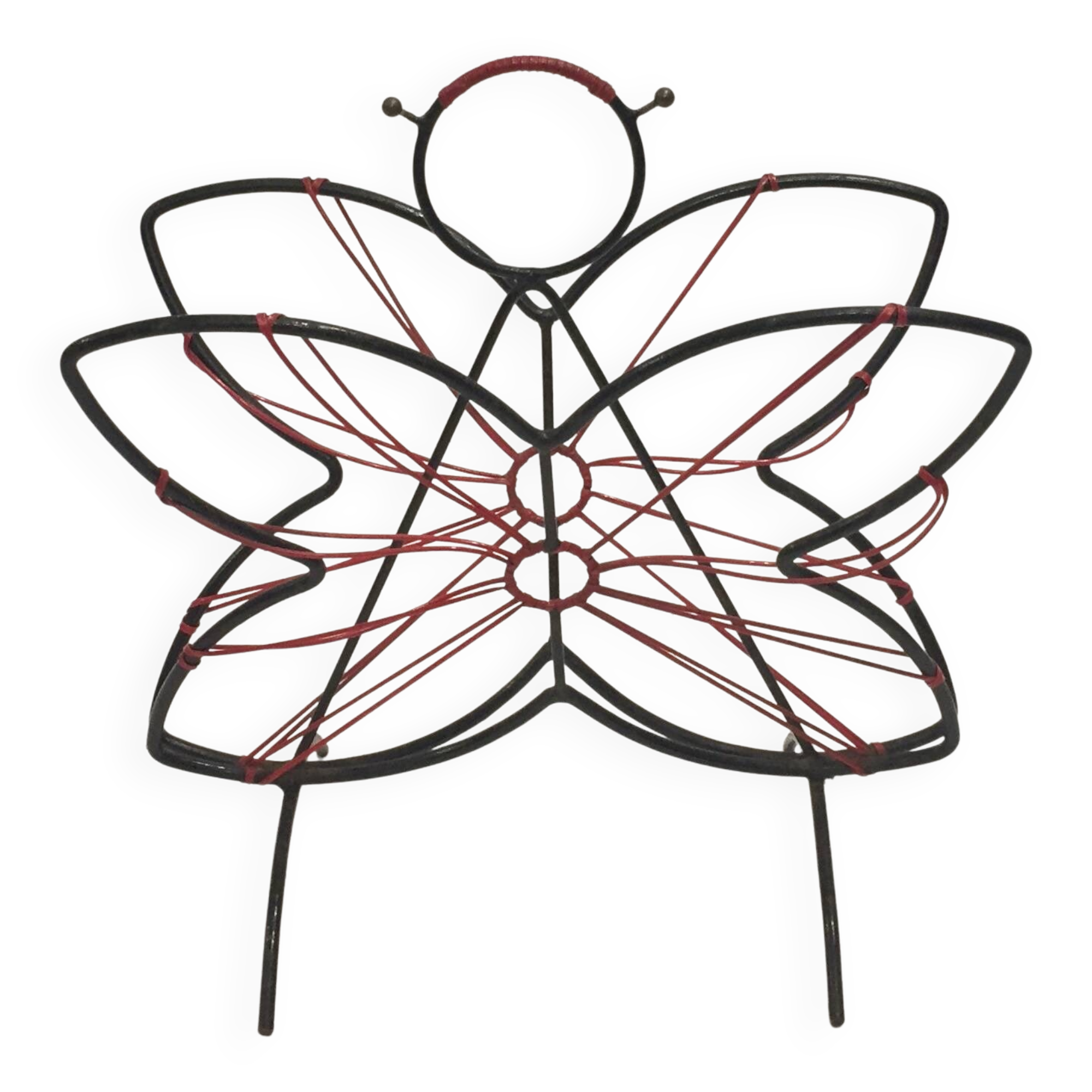 Butterfly magazine rack
