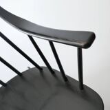 Rocking chair Lena Larsson Scandinavian design 1960 for Nesto