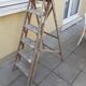 Wooden stepladder