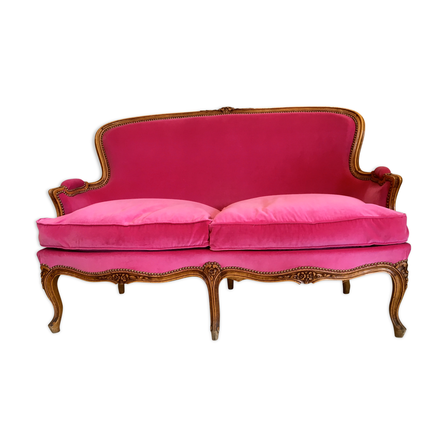 Canapé de style Louis XV