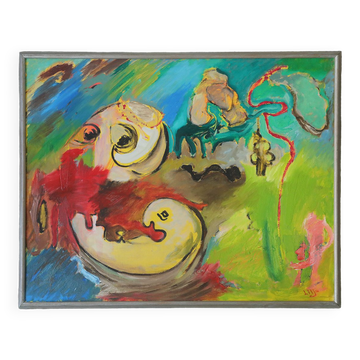 Lennart Lilja, Oil on canvas, Framed