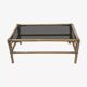 Rattan coffee table
