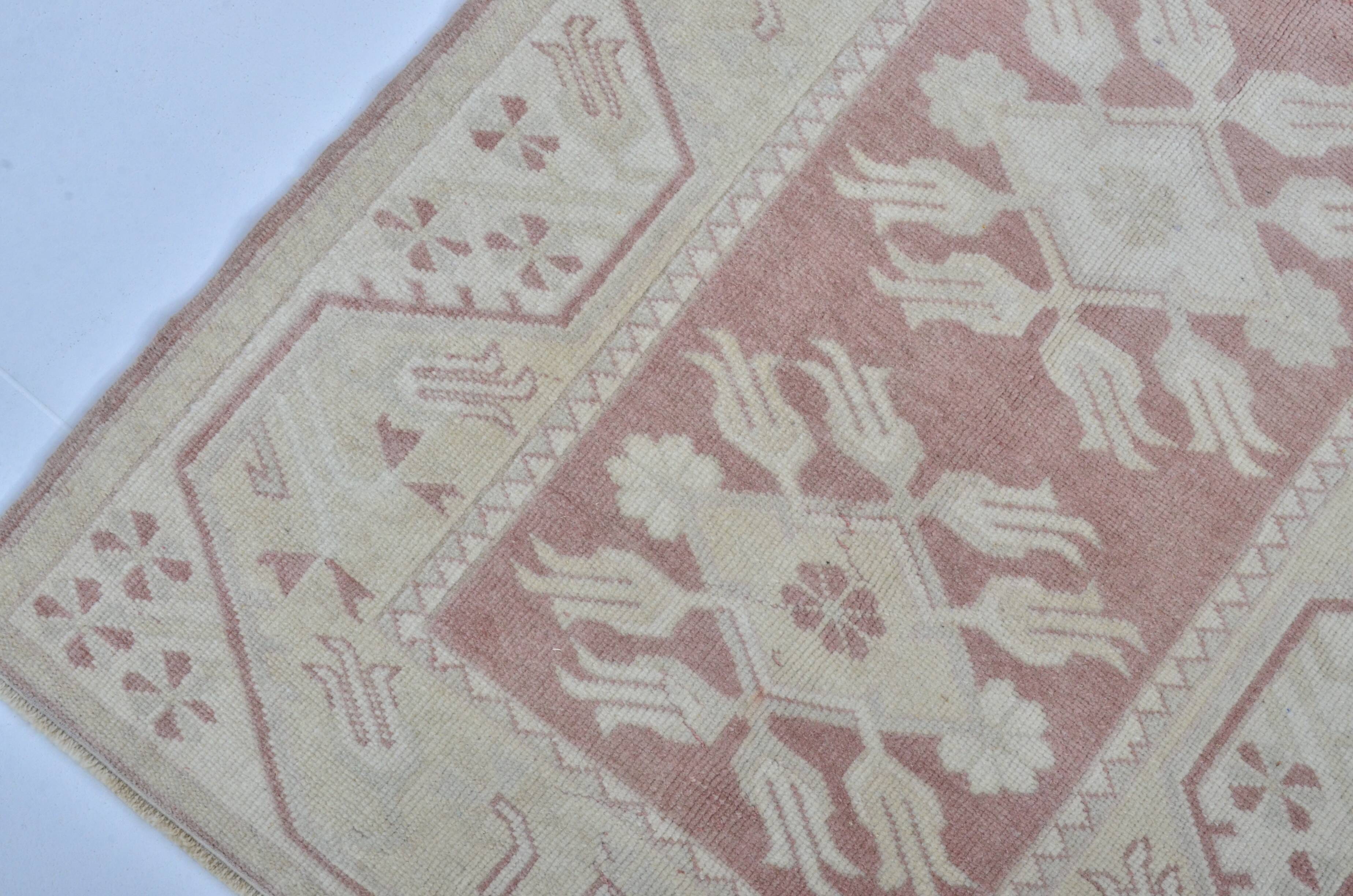 Oushak Vintage Handknotted Rug sku 3427