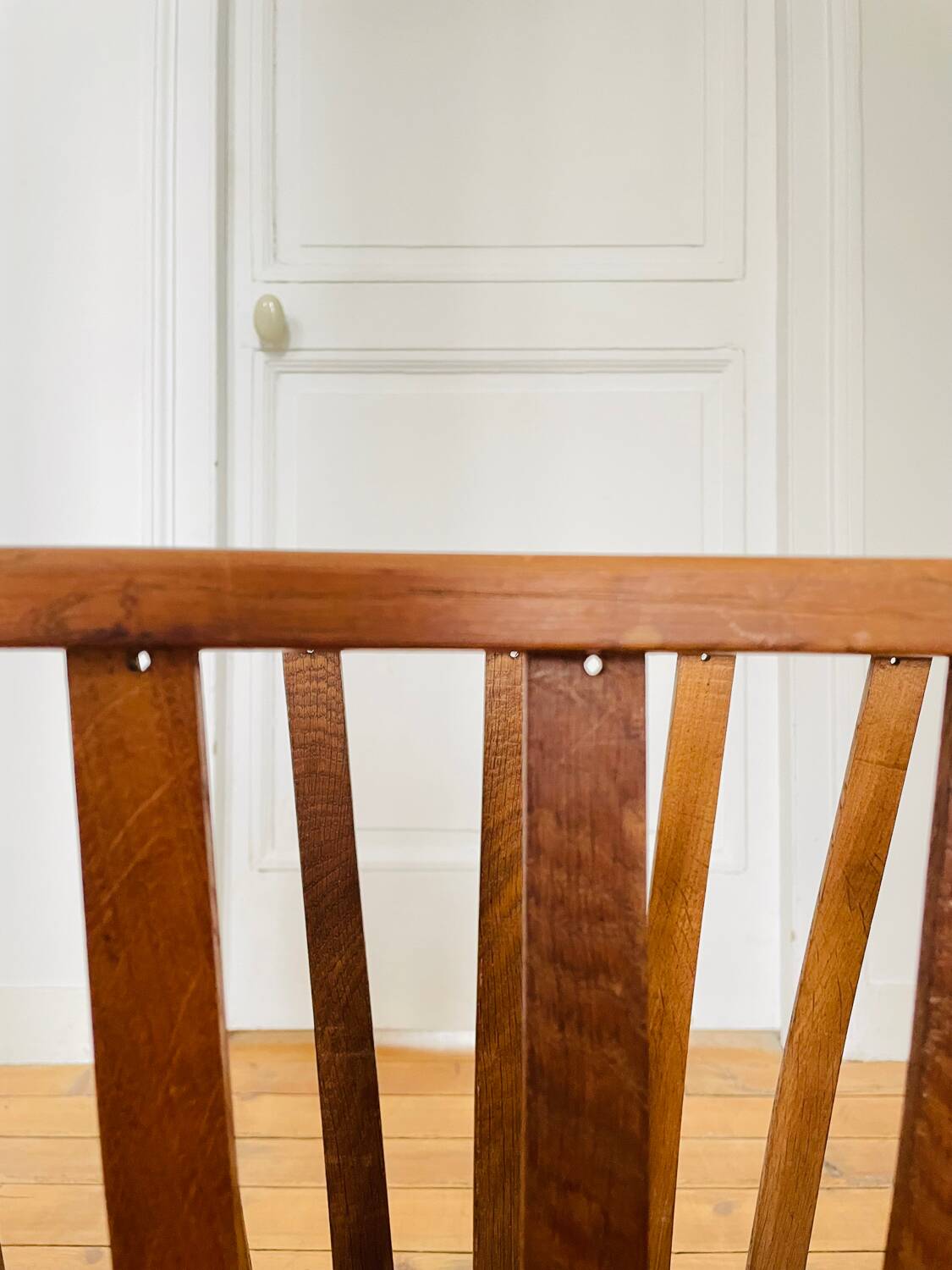 Sewing rack, old basket for balls of wool