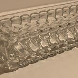 Baccarat crystal centerpiece, Bamboo model, 1900