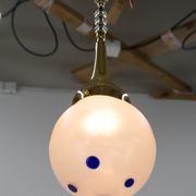 Art nouveau pendant lamp, 1920s