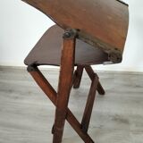 Folding chairs in US armed wood