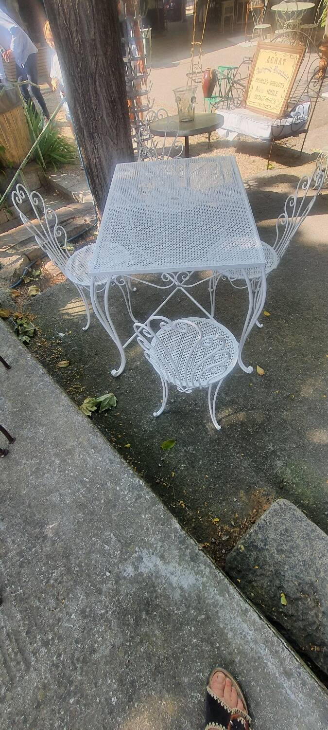 Vintage garden furniture