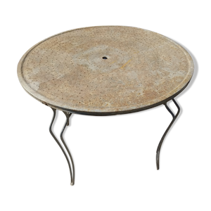 table de jardin en fer