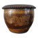 Vintage cache-pot in glazed stoneware