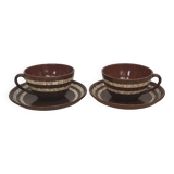 Digoin cups and saucers