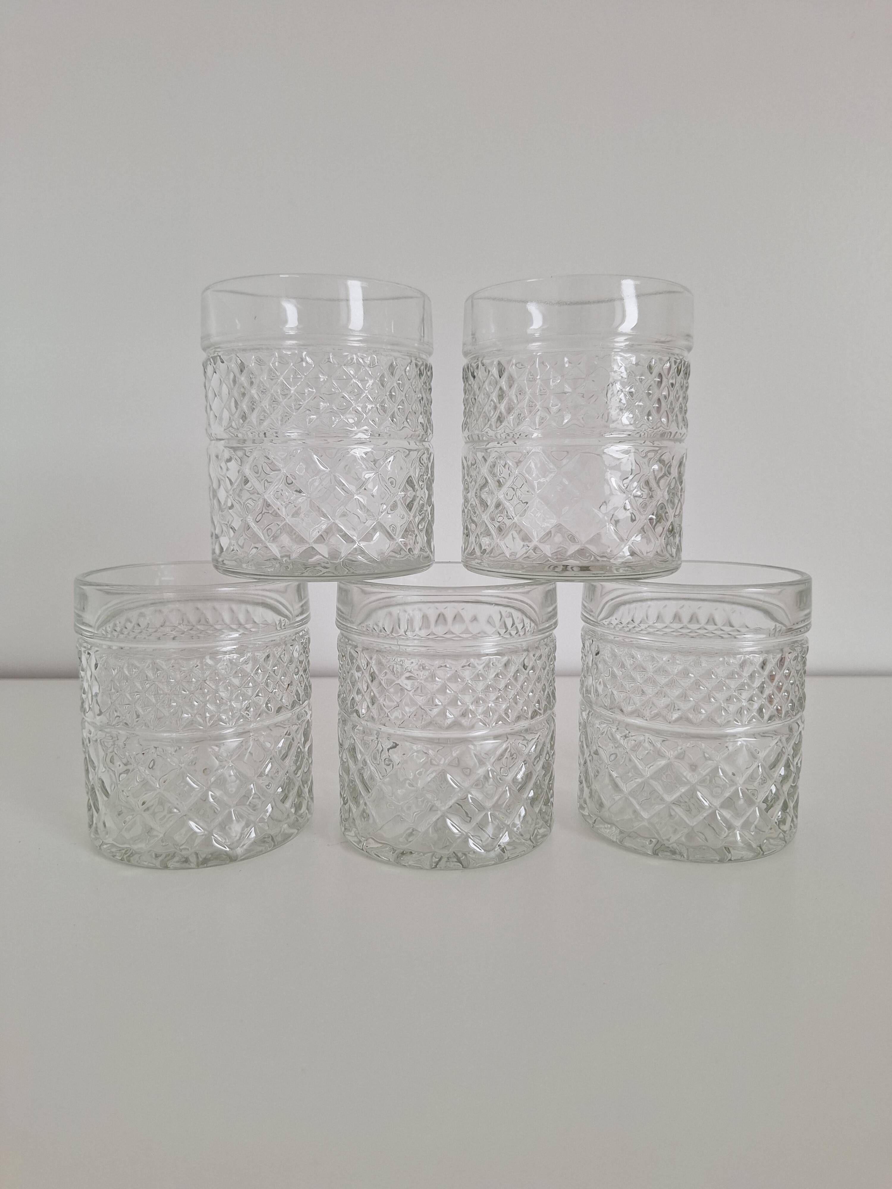 Vintage whiskey glasses