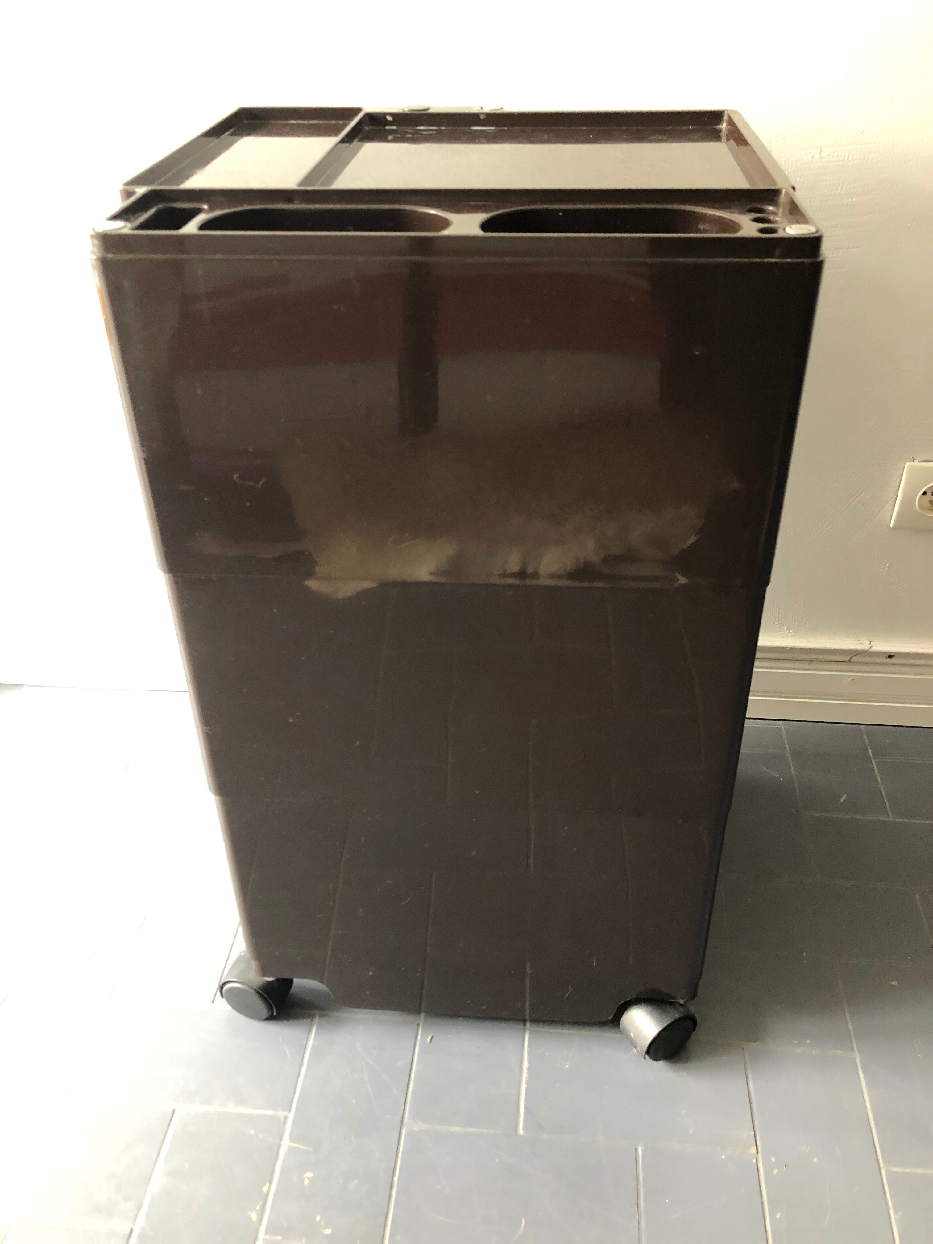 Serving table Boby, by Joe Colombo, design 70