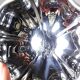 6 vintage bistro-style stainless steel dessert bowls on stands