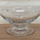 Set de 4 coupes verre taillé