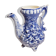 Large vase with antique decorations in relief, 30 cm