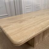 Table basse en travertin, 1970