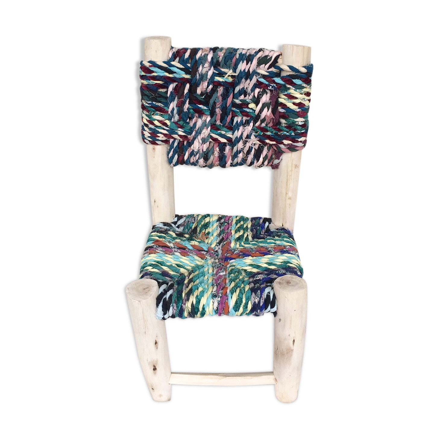 Mini Chair made of recycled fabrics