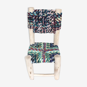 Mini Chair made of recycled fabrics